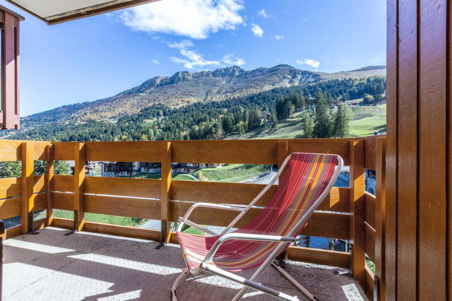 Vacaciones en montaña Apartamento 2 piezas para 4 personas (015) - Résidence la Roche Combe - Valmorel - Terraza