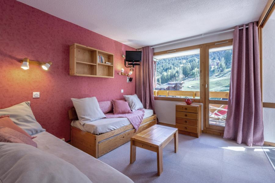 Vakantie in de bergen Appartement 2 kamers 4 personen (015) - Résidence la Roche Combe - Valmorel - Woonkamer