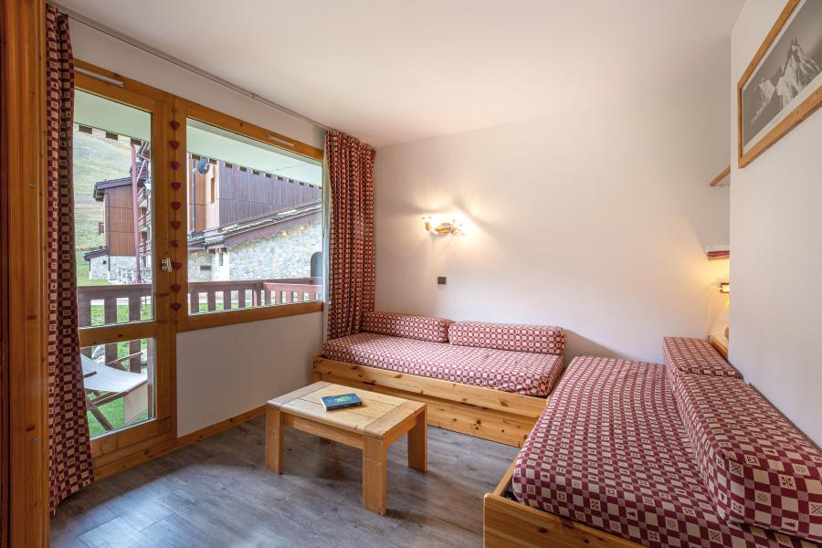 Vakantie in de bergen Studio 4 personen (014) - Résidence la Roche Combe - Valmorel - Woonkamer