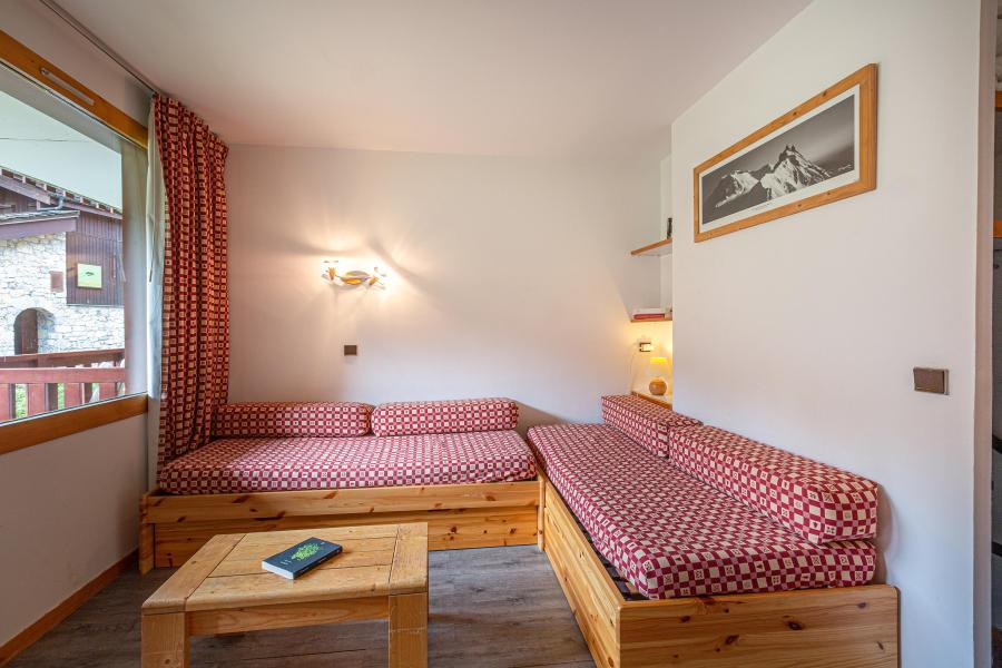 Vakantie in de bergen Studio 4 personen (014) - Résidence la Roche Combe - Valmorel - Woonkamer