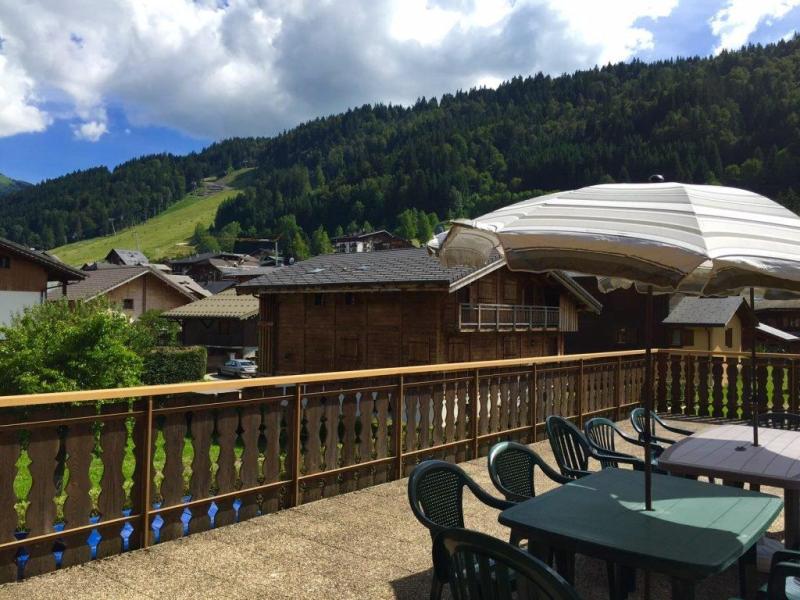 Rent in ski resort 7 room duplex apartment 12 people (2) - Résidence la Ruche - Morzine - Summer outside