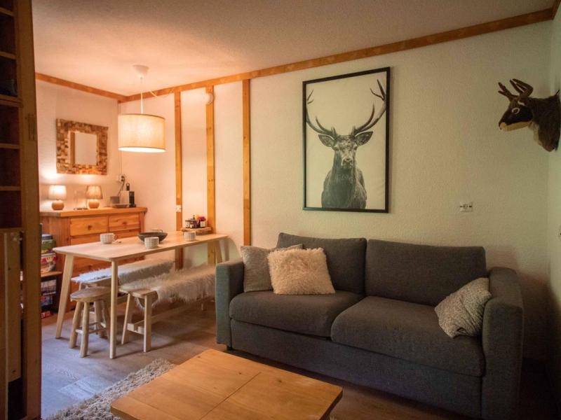 Vakantie in de bergen Studio 4 personen (G486) - Résidence la Sapinière - Valmorel - Woonkamer