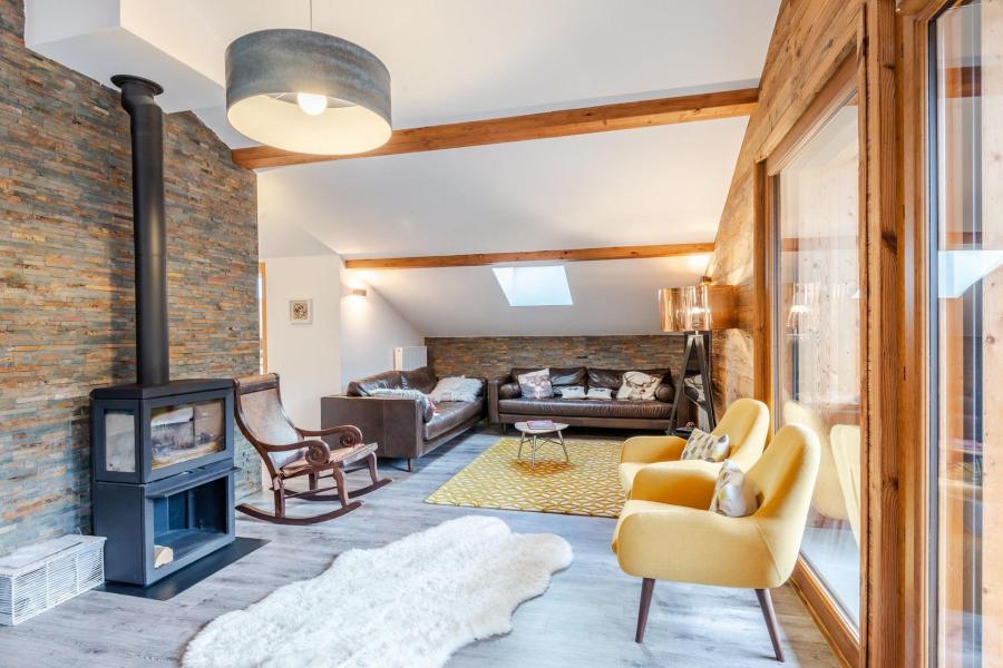 Holiday in mountain resort 5 room apartment 8 people (12) - Résidence la Source d'Aulps - Morzine - Living room