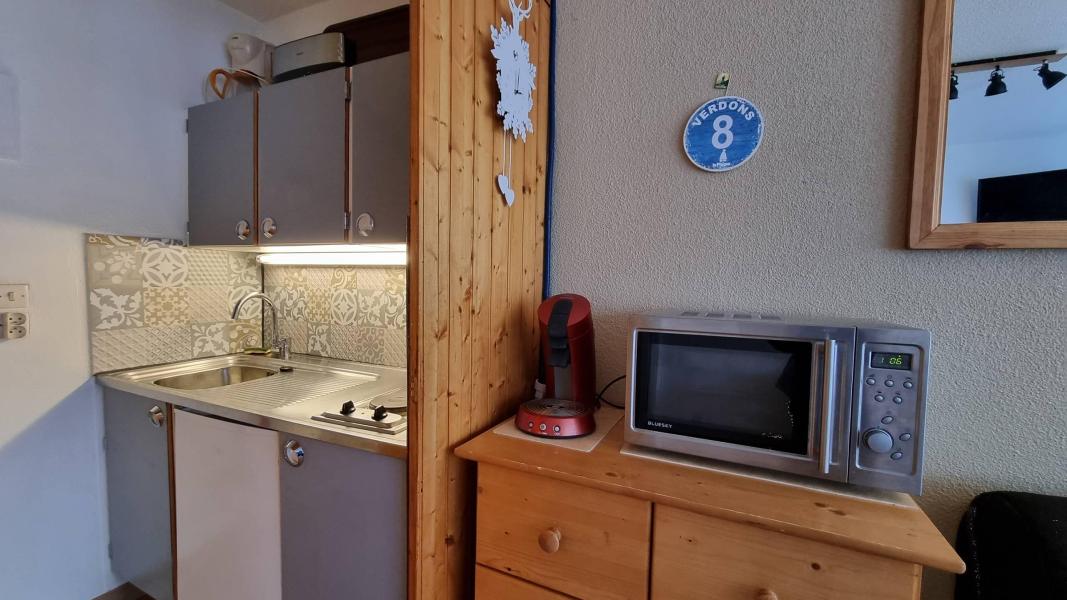 Vacanze in montagna Studio con alcova per 4 persone (2) - Résidence la Taiga - La Plagne - Cucina