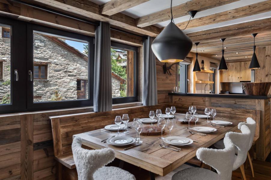 Vakantie in de bergen Appartement duplex 5 kamers 10 personen (1) - Résidence la Tapia - Val d'Isère - Woonkamer