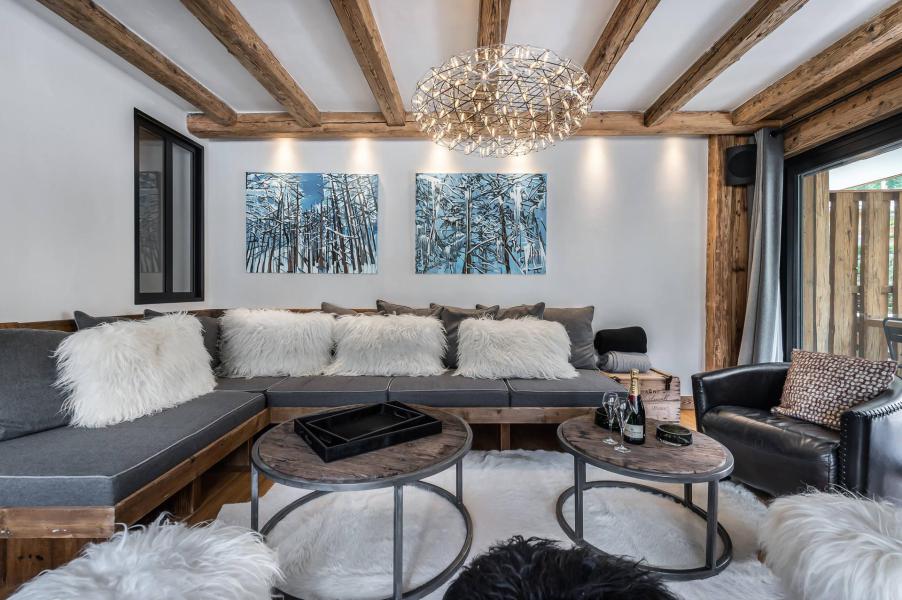 Vakantie in de bergen Appartement duplex 5 kamers 10 personen (1) - Résidence la Tapia - Val d'Isère - Woonkamer