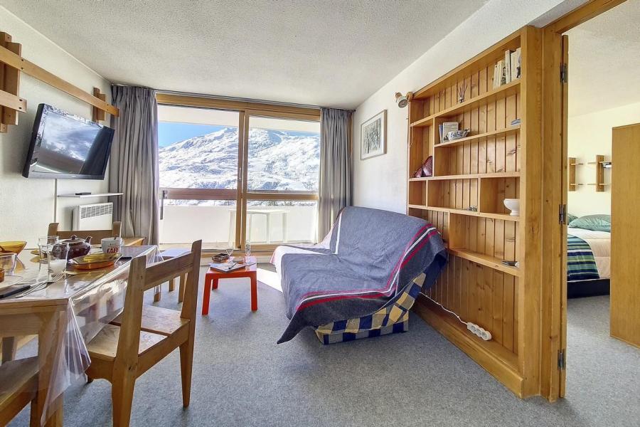 Vakantie in de bergen Appartement 2 kamers 5 personen (314) - Résidence la Tougnette - Les Menuires - Woonkamer