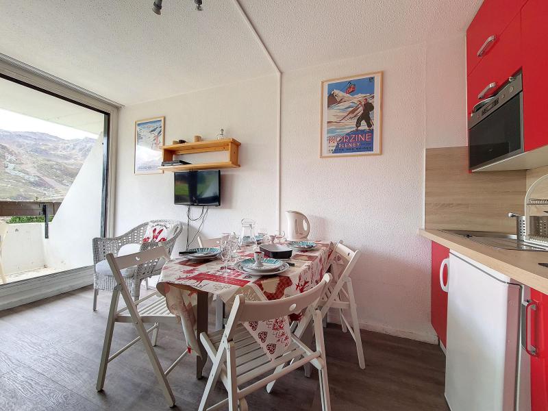 Vakantie in de bergen Studio 3 personen (TG0215) - Résidence la Tougnette - Les Menuires - Woonkamer