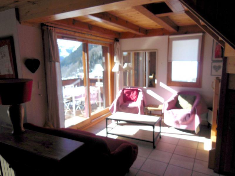 Vacances en montagne Appartement duplex 4 pièces 7 personnes (009P) - Résidence la Tour du Merle - Champagny-en-Vanoise - Séjour