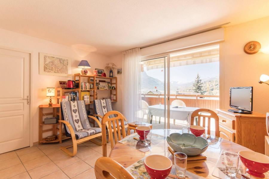 Vacances en montagne Appartement 3 pièces coin montagne 7 personnes (HED01) - Résidence la Tourmaline - Serre Chevalier - Séjour