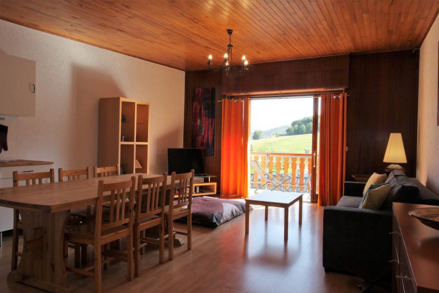 Vakantie in de bergen Appartement 3 kamers 6 personen (C42) - Résidence La Toussuire - La Toussuire - Woonkamer