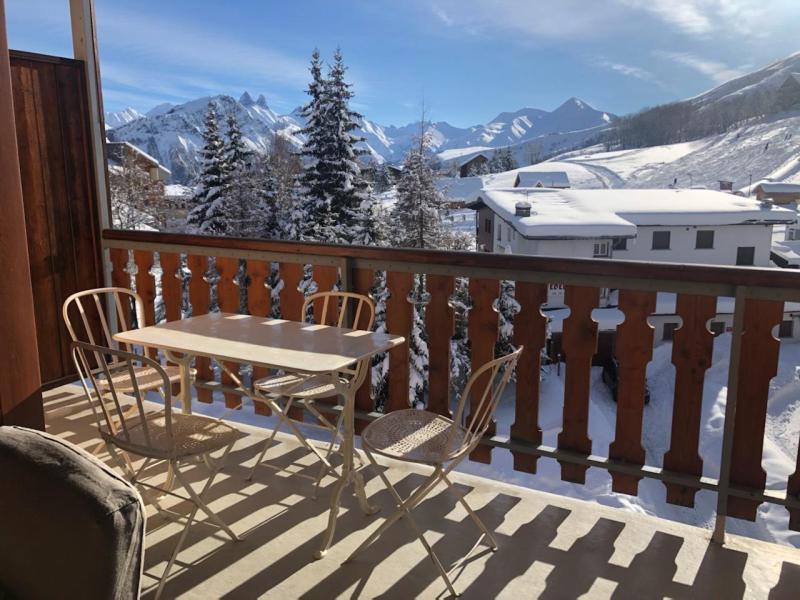 Vacances en montagne Appartement 3 pièces 6 personnes (A4) - Résidence La Toussuire - La Toussuire - Terrasse