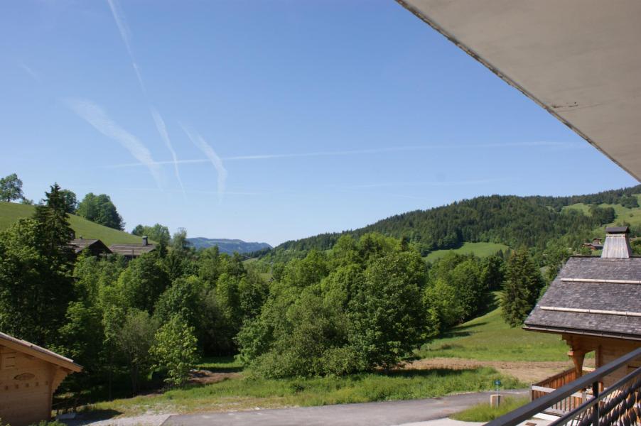 Vacaciones en montaña Estudio para 3 personas (0846) - Résidence la Touvière - Le Grand Bornand - Balcón