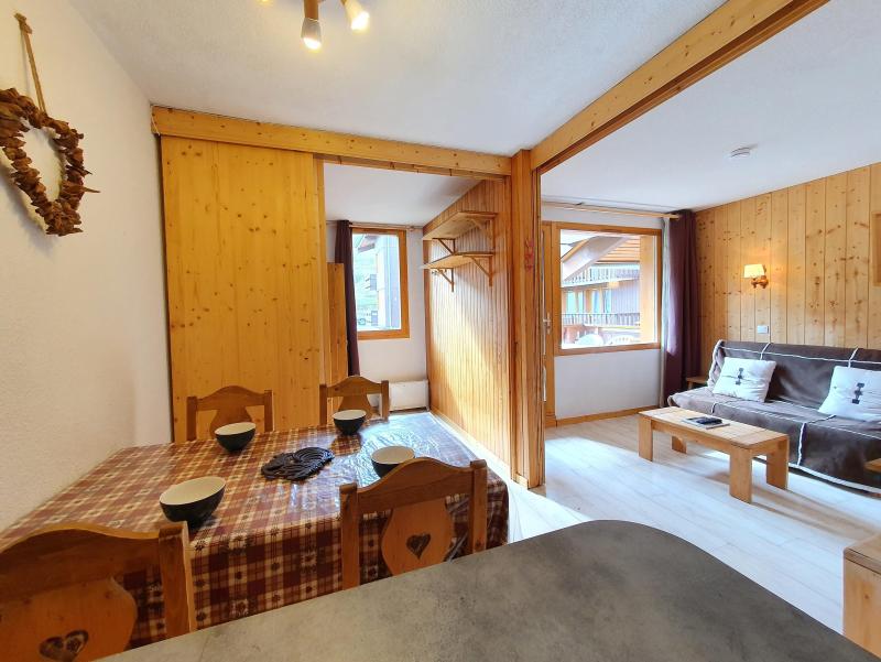 Vakantie in de bergen Studio 4 personen (058) - Résidence la Traverse - Montchavin La Plagne - Woonkamer