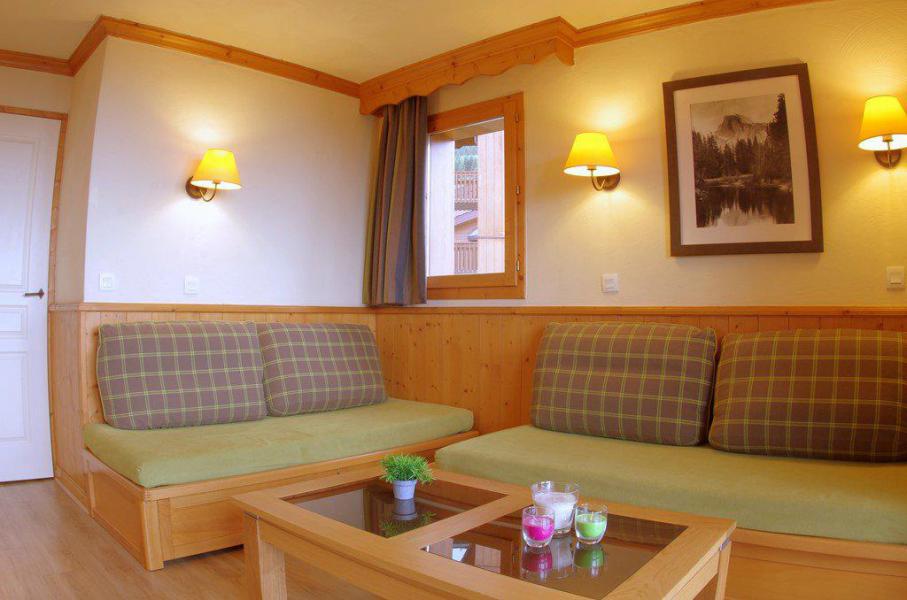 Holiday in mountain resort 2 room apartment 5 people (GL320) - Résidence la Valériane - Valmorel - Living room