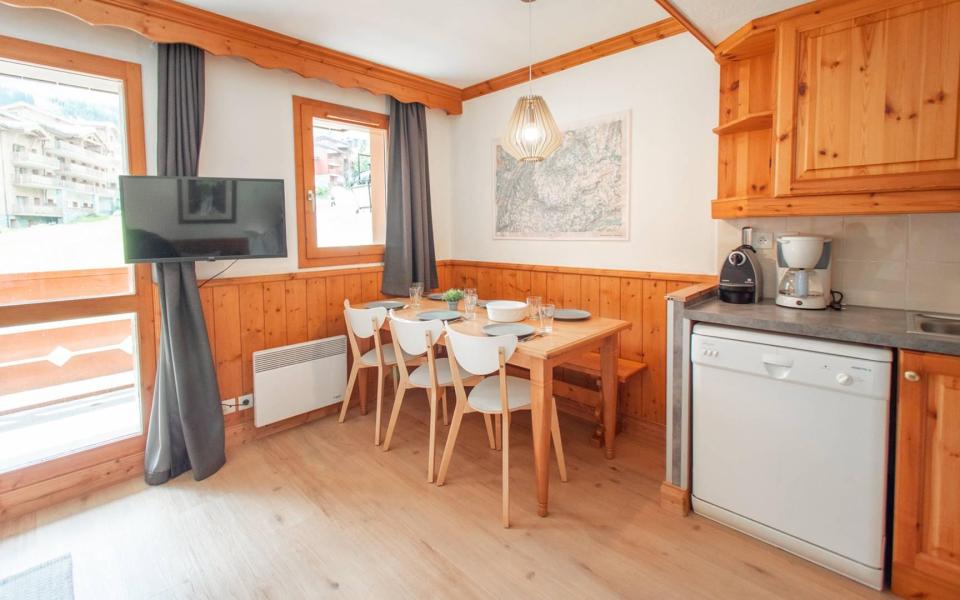 Vakantie in de bergen Appartement 3 kamers 6 personen (GL344) - Résidence la Valériane - Valmorel - Woonkamer