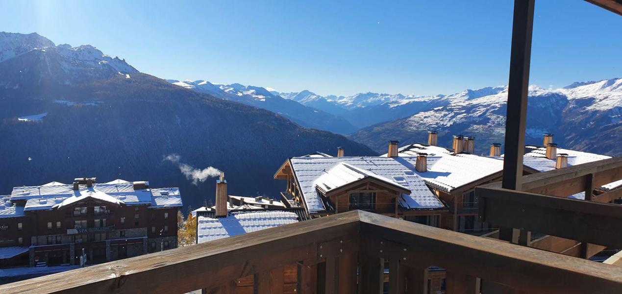 Vakantie in de bergen Studio bergnis 4 personen (415) - Résidence la Vanoise - La Rosière - Balkon