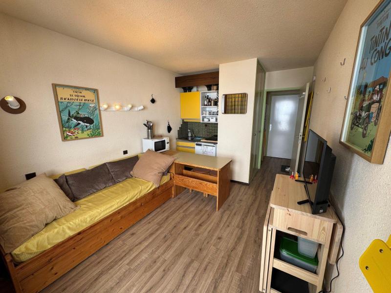 Vakantie in de bergen Studio cabine 2 personen (530) - Résidence la Vanoise - La Rosière - Woonkamer