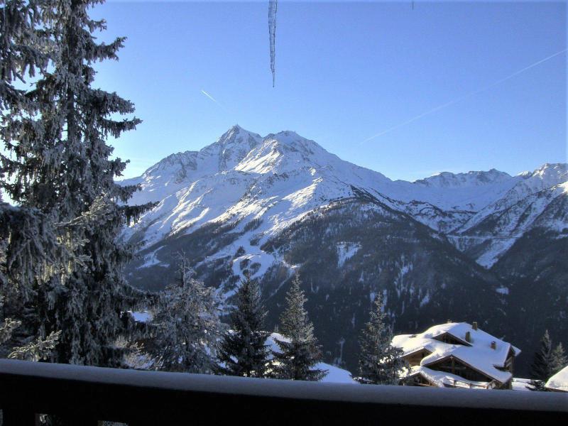 Urlaub in den Bergen Studio Schlafnische 4 Personen (415) - Résidence la Vanoise - La Rosière - Balkon