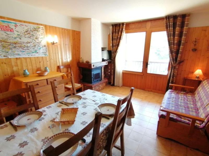 Wakacje w górach Apartament 2 pokojowy 5 osób (1D) - Résidence la Vardase - Le Grand Bornand - Pokój gościnny