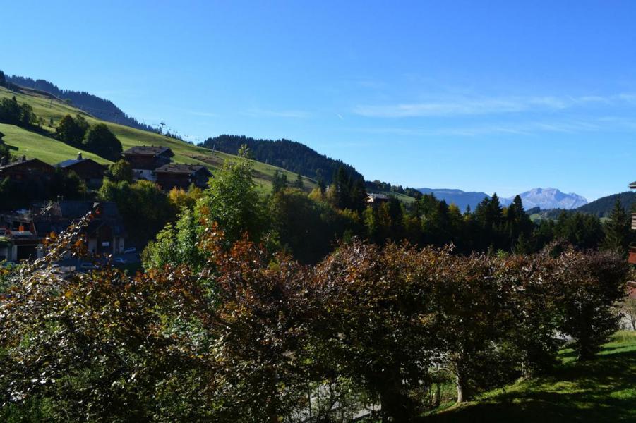 Vacaciones en montaña Apartamento 2 piezas para 4 personas (SSE) - Résidence la Vardase - Le Grand Bornand - Balcón