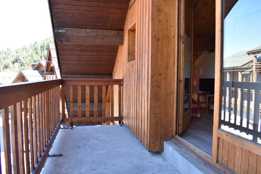 Vacances en montagne Appartement 2 pièces 4 personnes (B2) - Résidence la Vizelle - Méribel - Balcon