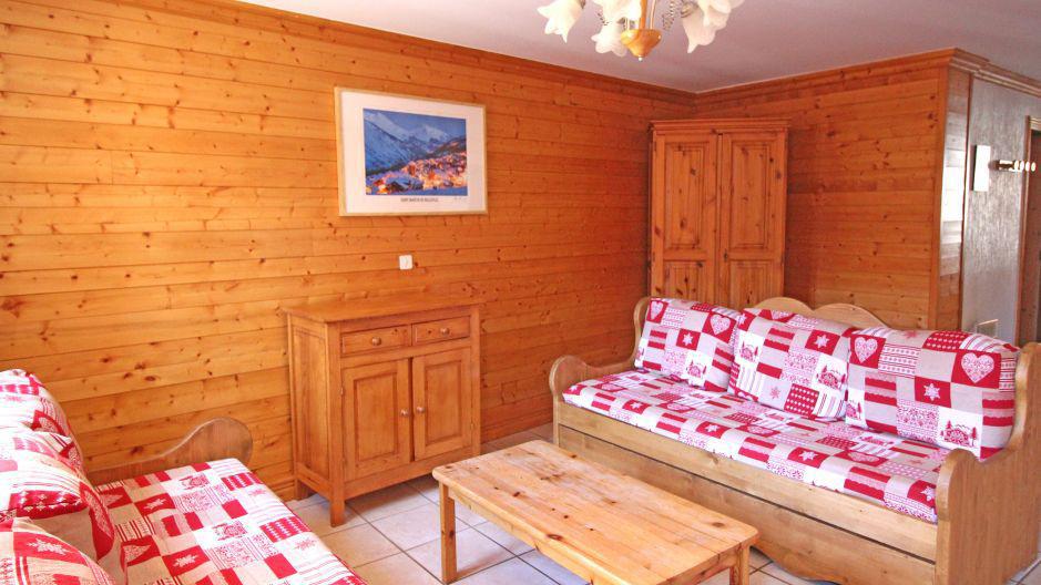 Vakantie in de bergen Appartement duplex 4 kamers 8 personen (4) - Résidence la Voute - Saint Martin de Belleville - Woonkamer