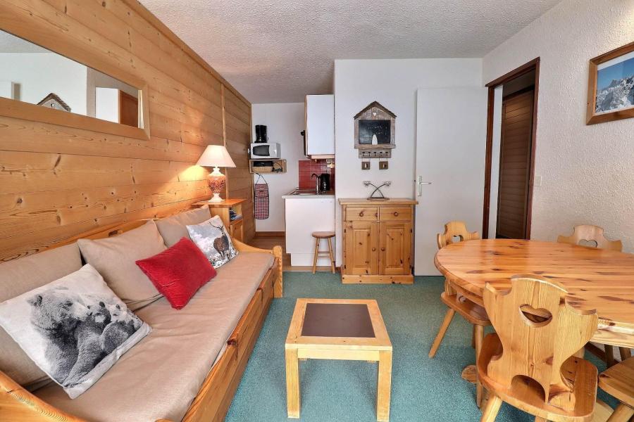 Urlaub in den Bergen 2-Zimmer-Berghütte für 6 Personen (D8) - Résidence Lac Blanc - Méribel-Mottaret - Wohnzimmer