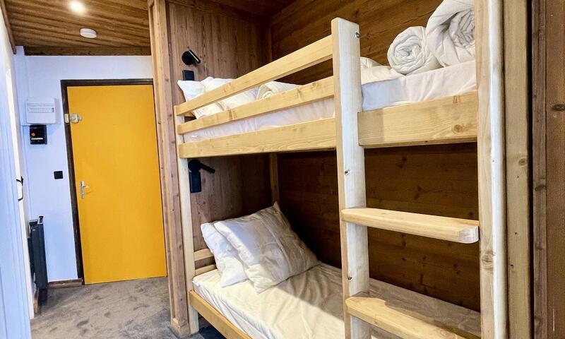 Vacanze in montagna Studio per 4 persone (24m²-6) - Résidence Lac Du Lou - MH - Val Thorens - Letti a castello