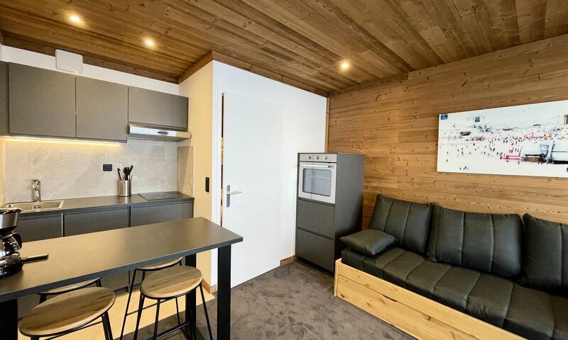 Vacaciones en montaña Estudio para 4 personas (24m²-6) - Résidence Lac Du Lou - MH - Val Thorens - Estancia