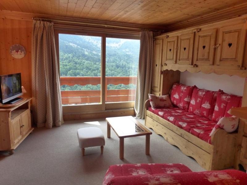 Urlaub in den Bergen 2-Zimmer-Appartment für 4 Personen (14) - Résidence Lachat - Méribel - Wohnzimmer
