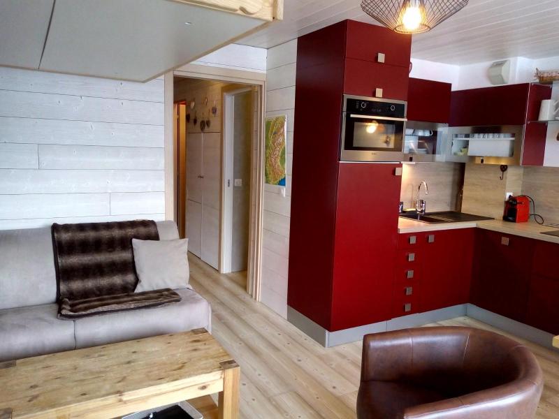 Vacaciones en montaña Apartamento 2 piezas para 5 personas (022) - Résidence Lama - Méribel-Mottaret - Kitchenette