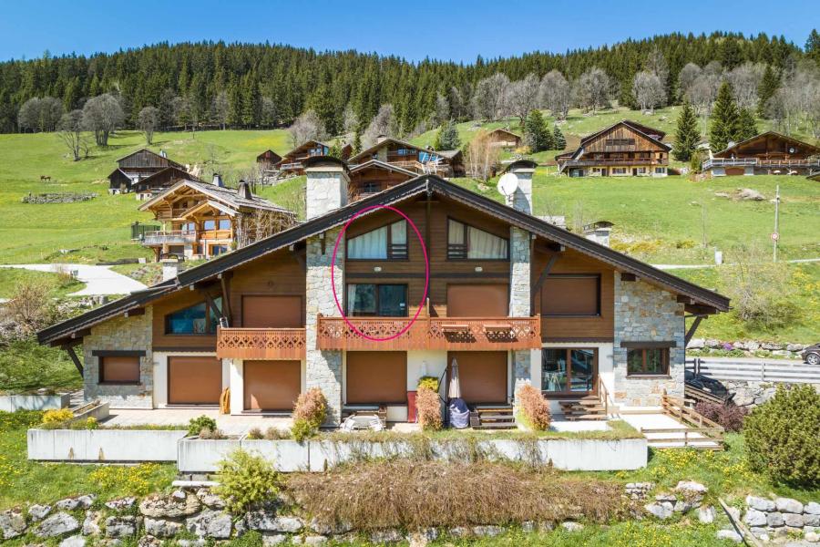 Vakantie in de bergen Appartement 4 kamers bergnis 6 personen (07) - Résidence Laurentides - La Clusaz - Buiten zomer