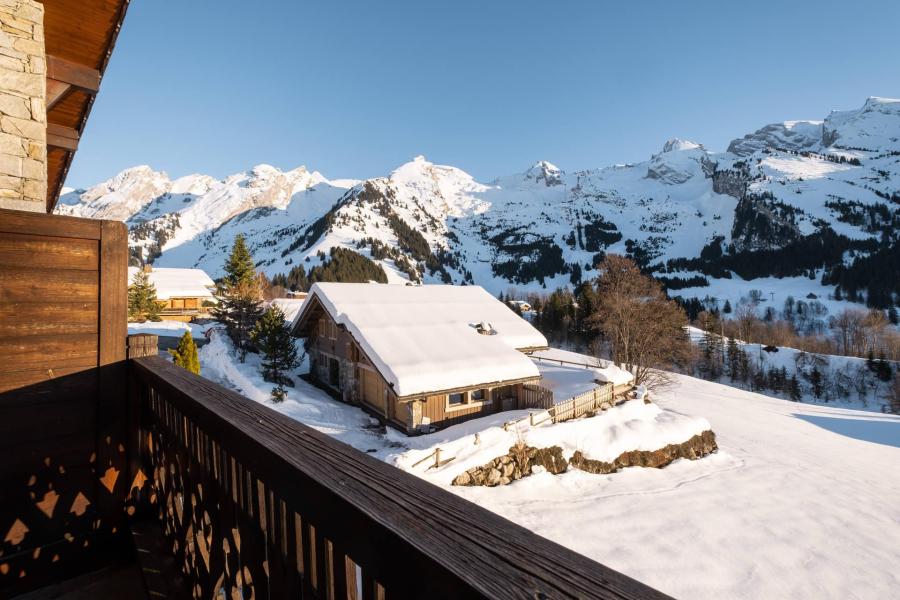 Wakacje w górach Apartament 4 pokojowy z alkową 6 osób (07) - Résidence Laurentides - La Clusaz - Balkon