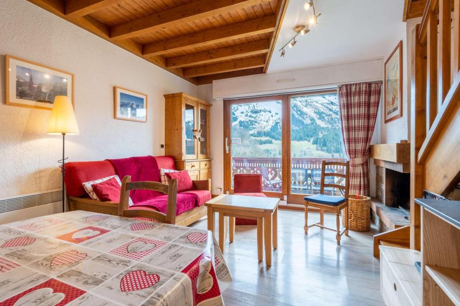 Vacanze in montagna Appartamento 4 stanze con alcova per 6 persone (07) - Résidence Laurentides - La Clusaz - Soggiorno