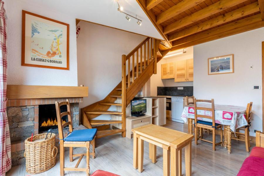 Vacanze in montagna Appartamento 4 stanze con alcova per 6 persone (07) - Résidence Laurentides - La Clusaz - Soggiorno