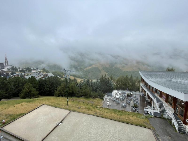 Urlaub in den Bergen 2 Zimmer Maisonettewohnung für 5 Personen (32) - Résidence Lauzes - Les Menuires - Balkon