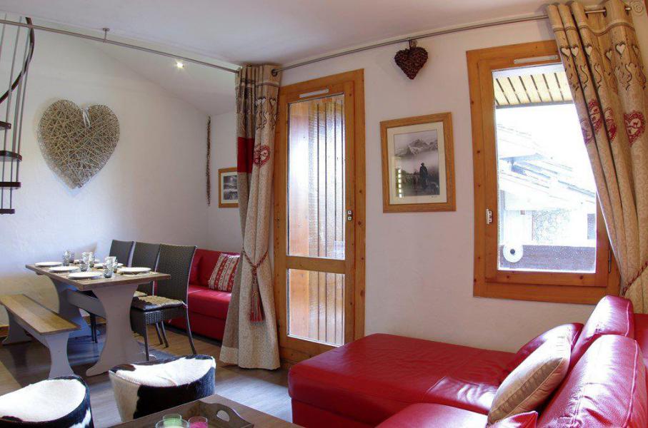 Holiday in mountain resort 3 room duplex apartment 6 people (G375) - Résidence Lauzière-Dessous - Valmorel - Living room