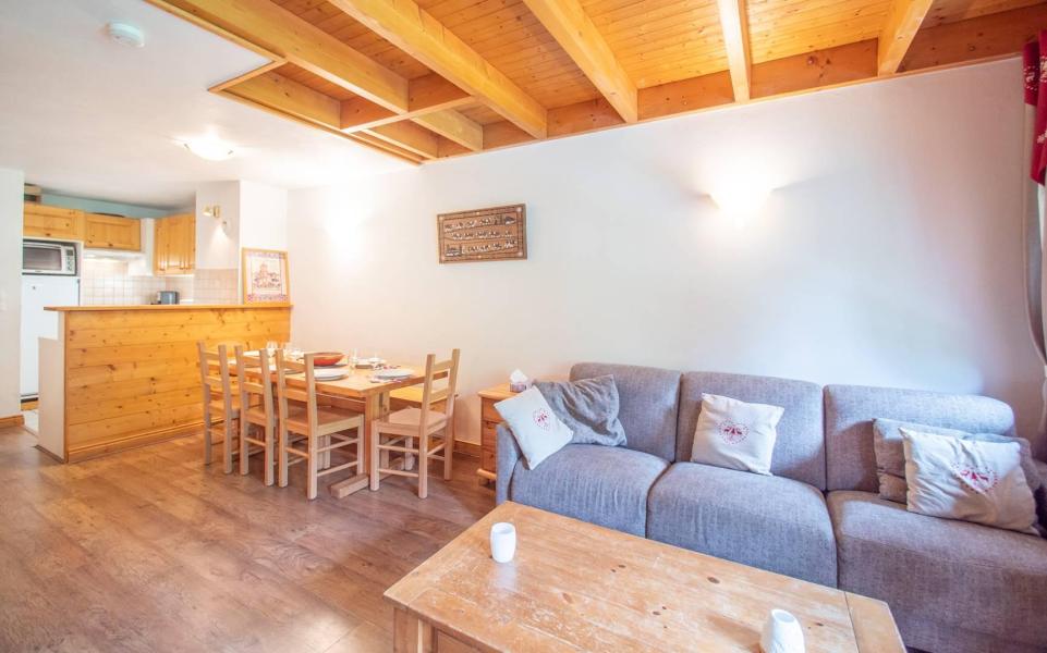 Vakantie in de bergen Appartement duplex 5 kamers 9 personen (G234) - Résidence Lauzière-Dessus - Valmorel - Woonkamer