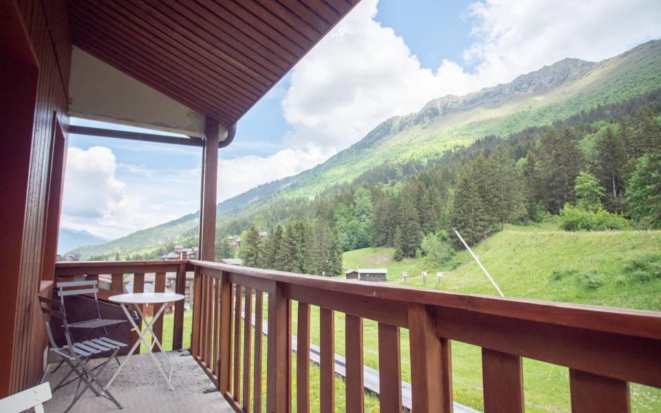 Vacances en montagne Appartement duplex 5 pièces 9 personnes (G234) - Résidence Lauzière-Dessus - Valmorel - Terrasse