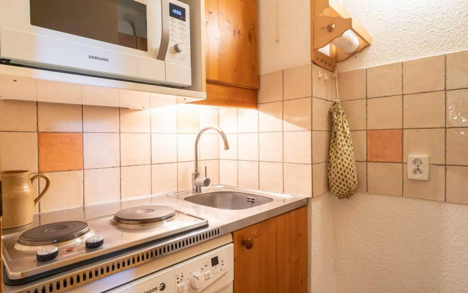 Vacances en montagne Studio 4 personnes (G120) - Résidence Lauzière-Dessus - Valmorel - Kitchenette