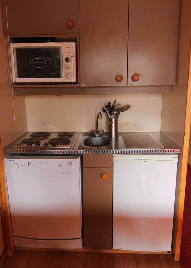 Vacaciones en montaña Apartamento 2 piezas para 5 personas (511) - Résidence Lauzières - Val Thorens - Kitchenette