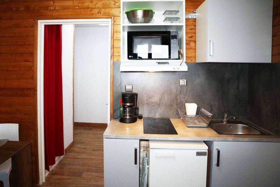 Vacaciones en montaña Estudio para 2 personas (101) - RESIDENCE LE 1650 - Les Orres - Kitchenette