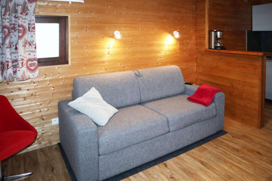 Holiday in mountain resort Studio 2 people (104) - RESIDENCE LE 1650 - Les Orres - Living room