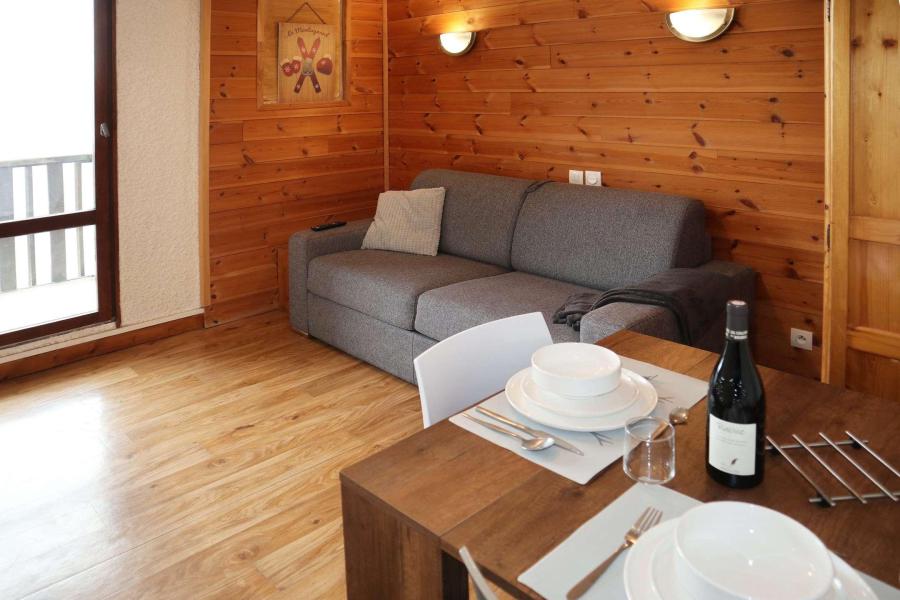 Holiday in mountain resort Studio 2 people (404) - RESIDENCE LE 1650 - Les Orres - Living room