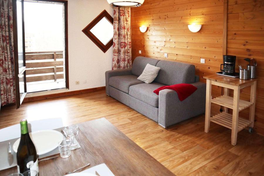 Holiday in mountain resort Studio 2 people (405) - RESIDENCE LE 1650 - Les Orres - Living room