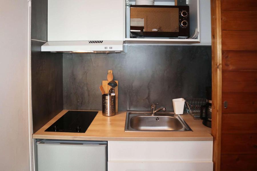 Holiday in mountain resort Studio 2 people (413) - RESIDENCE LE 1650 - Les Orres - Kitchenette