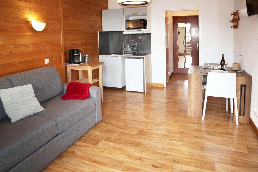 Vakantie in de bergen Studio 2 personen (405) - RESIDENCE LE 1650 - Les Orres - Woonkamer