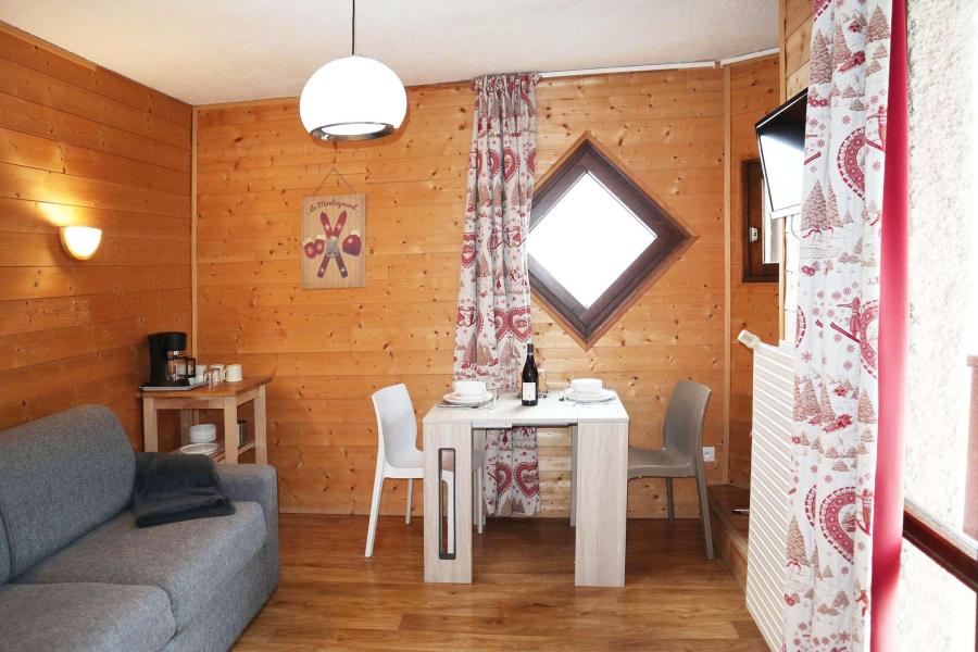 Vakantie in de bergen Studio 2 personen (406) - RESIDENCE LE 1650 - Les Orres - Woonkamer