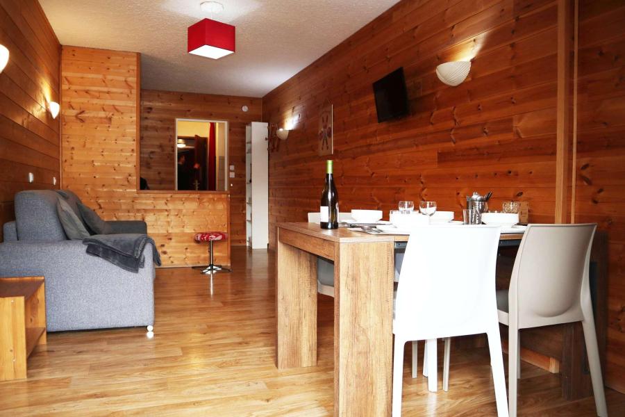 Vakantie in de bergen Studio bergnis 4 personen (408) - RESIDENCE LE 1650 - Les Orres - Woonkamer